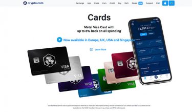 crypto.com visakort
