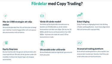 Fördelar med copy trading