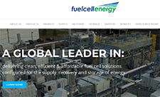 Fuel Cell Energy's hemsida