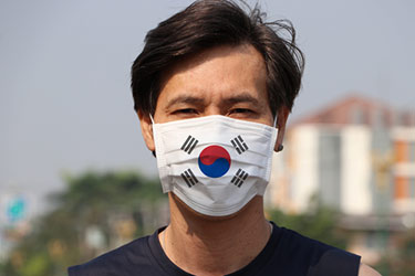 Mask i Sydkorea
