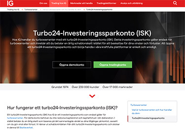 Turbo 24 ISK genom IG