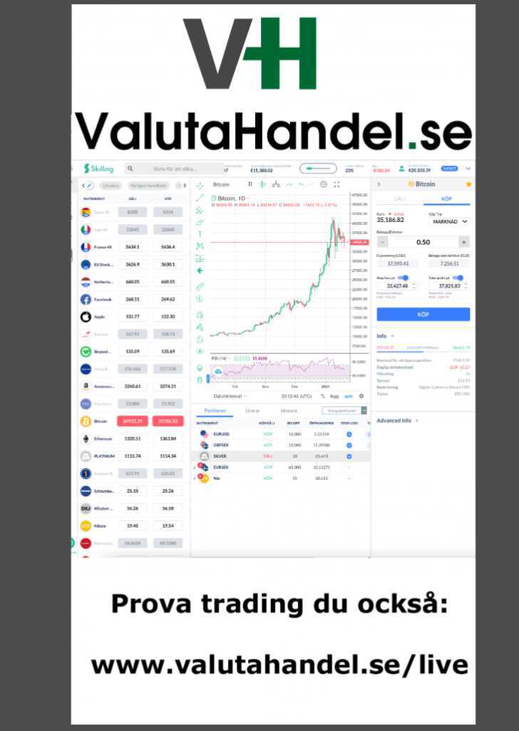 Valutahandel live stream från igår - Titta från mobilen