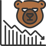 Blanka crypto? Bitcoin ner 6.7% Ethereum -4.8%