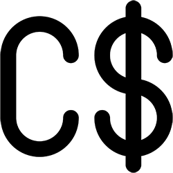Kanada Dollar ikon
