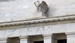 Fågel ikon på Federal Reserve i USA