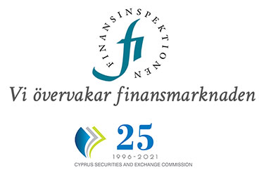 Finansinspektionens & CySECs logotyper