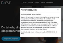 FXGM varningsmeddelande på svenska
