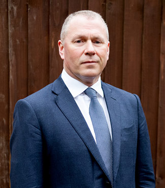 Nicolai Tangen på kontoret, VD för norska oljefonden