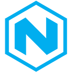Nikola - blå logo