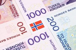 Norska kronor: 200 kr och 1000 kr