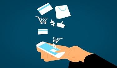 valutahandel online shopping på mobiltelefon