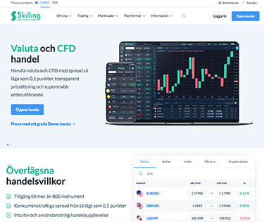 Skilling CFD-handel