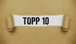 Topp 10 skylt