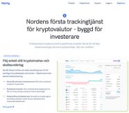 Tracking för krypto-trading