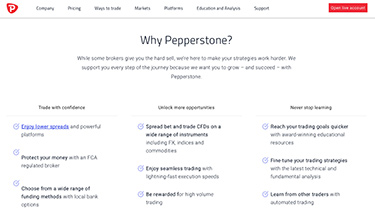 Pepperstone screenshot
